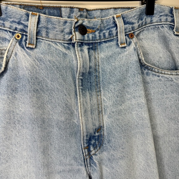 Y2K Vintage Levi's Orange Tab High Rise Jeans Size 36 100% Cotton - Picture 4 of 16